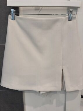 Zara Mini Skort with Front Slit